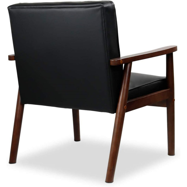 Corrigan Studio® Lakeysa Faux Leather Accent Chair Wayfair Canada